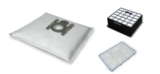 10 Staubsaugerbeutel + Filter für Bosch Siemens VBBS600V02