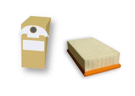 10 vacuum cleaner bags + 1 filter suitable for Kärcher 2501 and K 2601 Plus