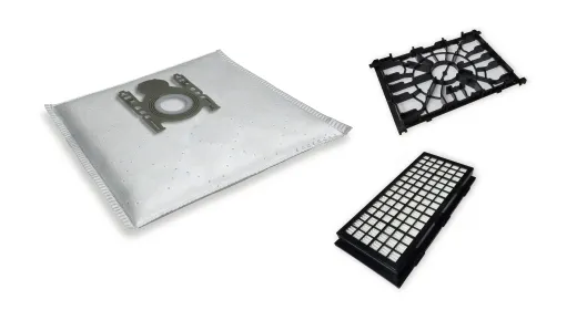 20 Staubsaugerbeutel + HEPA und Motor Filter-Set für Siemens VS06 … ganze Serie