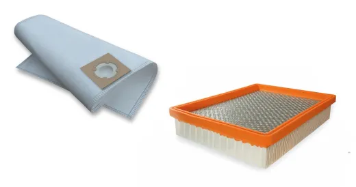 5 sacs filtrants + 1 filtre adapté à Kärcher NT 700