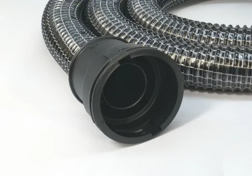 PVC Gewebeschlauch mit Federstahl 6m 6 Meter lang passend für Bosch GAS 50 und 50M