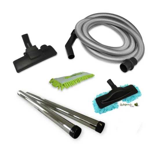 Schlauch + Rohr + Bodendüse + Wischdüse + 1 Ersatzbezug K660E.1.8 und Kit3