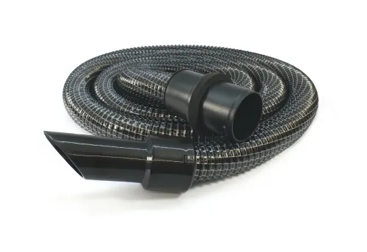 kit tuyau PVC renforcé avec spirale en acier à ressort incl. tube + kit de buses, compatible avec Bosch GAS 55 M AFC