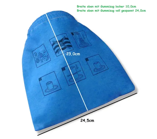 1 tissu filtrant adapté à Kärcher WD3 WD 3 … toute la série