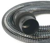 PVC Gewebeschlauch mit Federstahl Saugschlauch 3,0 Meter lang passend für Würth ISS 55