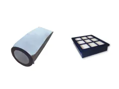 Set passend für Nilfisk GD5 / GD 5 - 10 Staubsaugerbeutel + 1 HEPA Filter