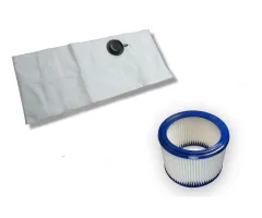 5 Staubsaugerbeutel + 1 auswaschbarer PES Filter für Festool SR 5