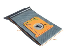 1 wiederverwendbarer Textil Dauer-Staubsaugerbeutel für Philips HR 8361