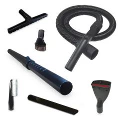 Staubsauger-Saugschlauch Set inkl. Chrom Saugrohr + Düsen-Set für Kärcher Xpert NT 360