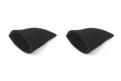 2 Schaumstofffilter Nassfilter schwarzer Filter passend für Kärcher WD 3 … Serie